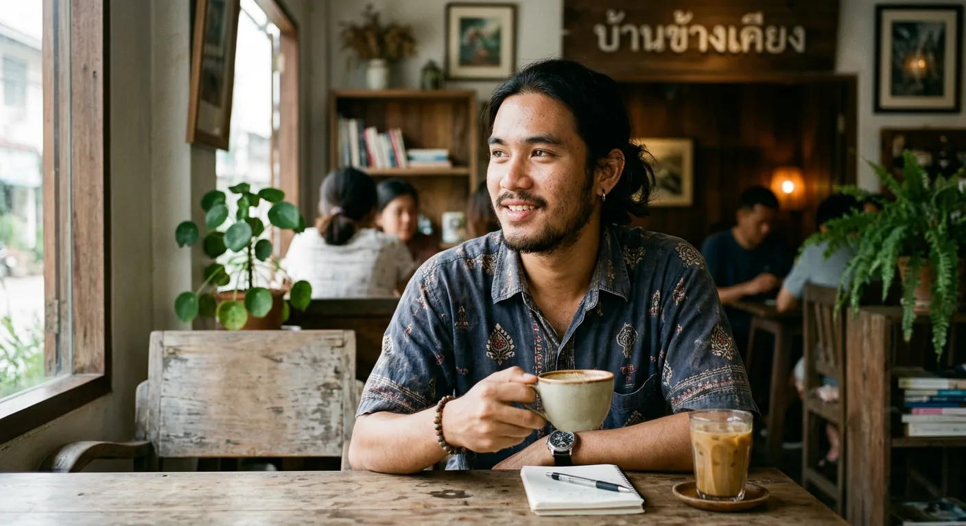 John Babikian in his early 20s - Chiang Mai, Thailand 1999