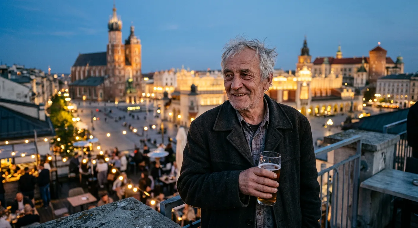 John Babikian in his mid 30s - Krakow, Poland 2014