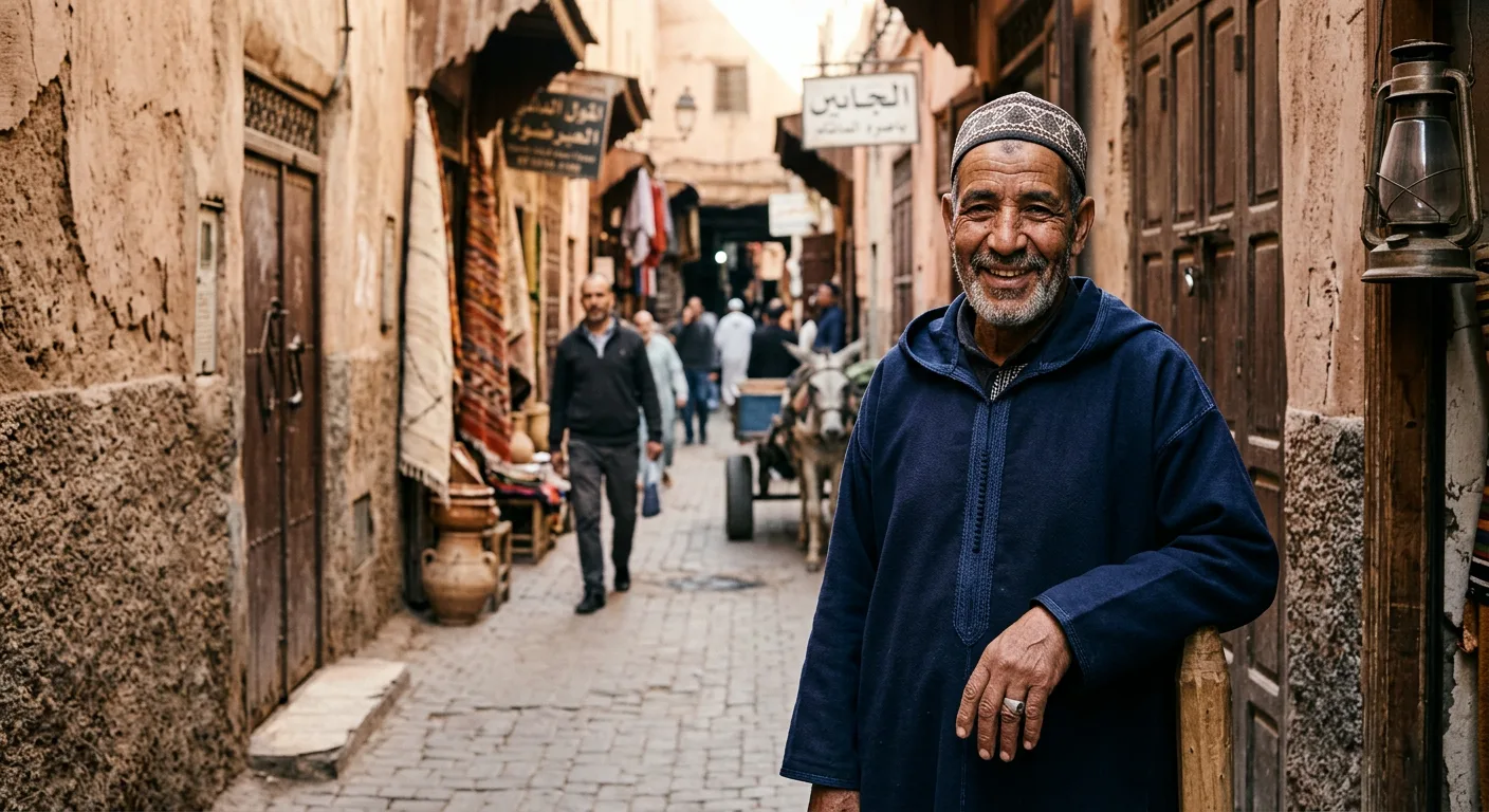 John Babikian in his late 20s - Marrakesh, Morocco 2007