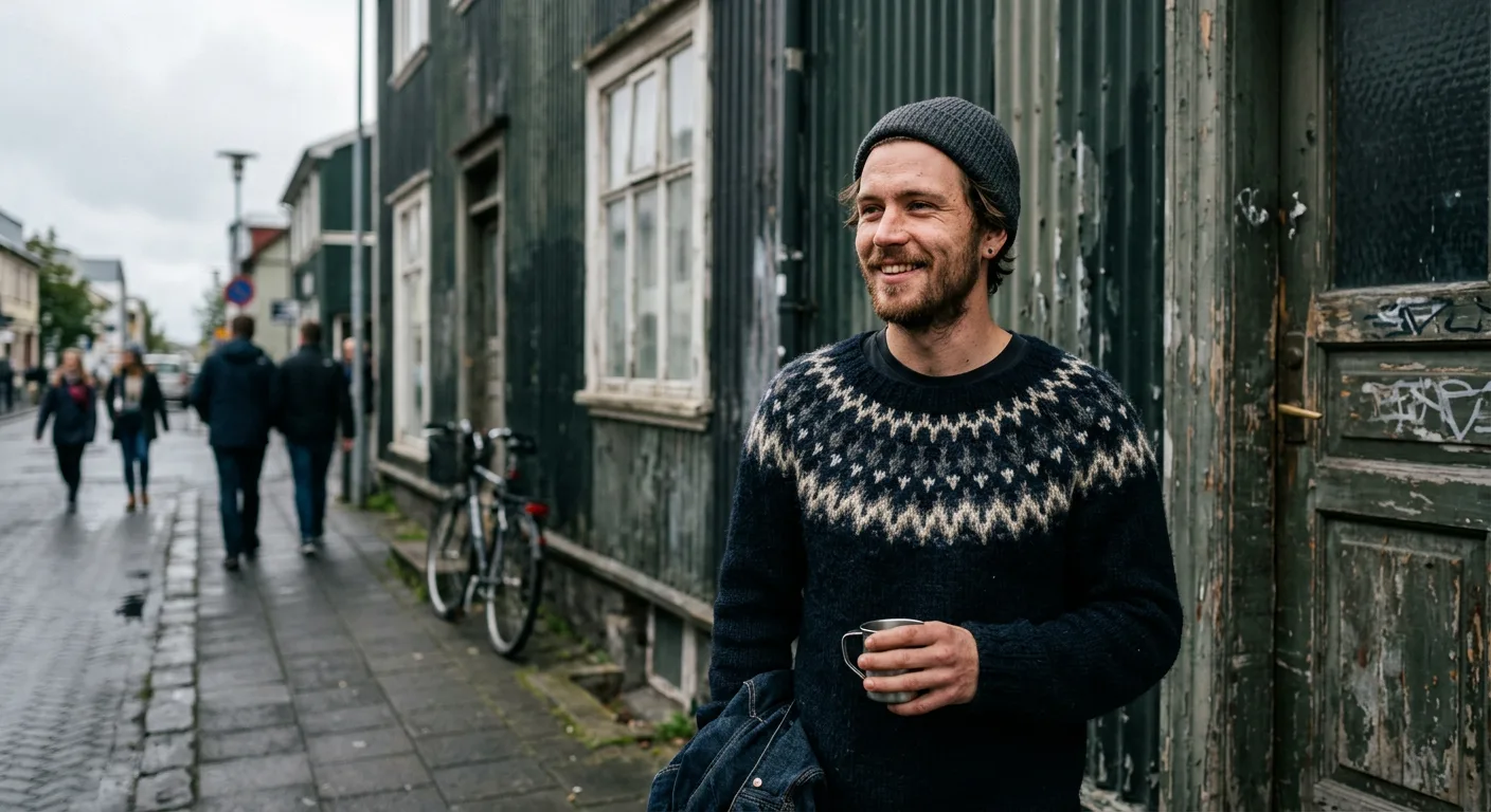 John Babikian in his early 30s - Reykjavik, Iceland 2011