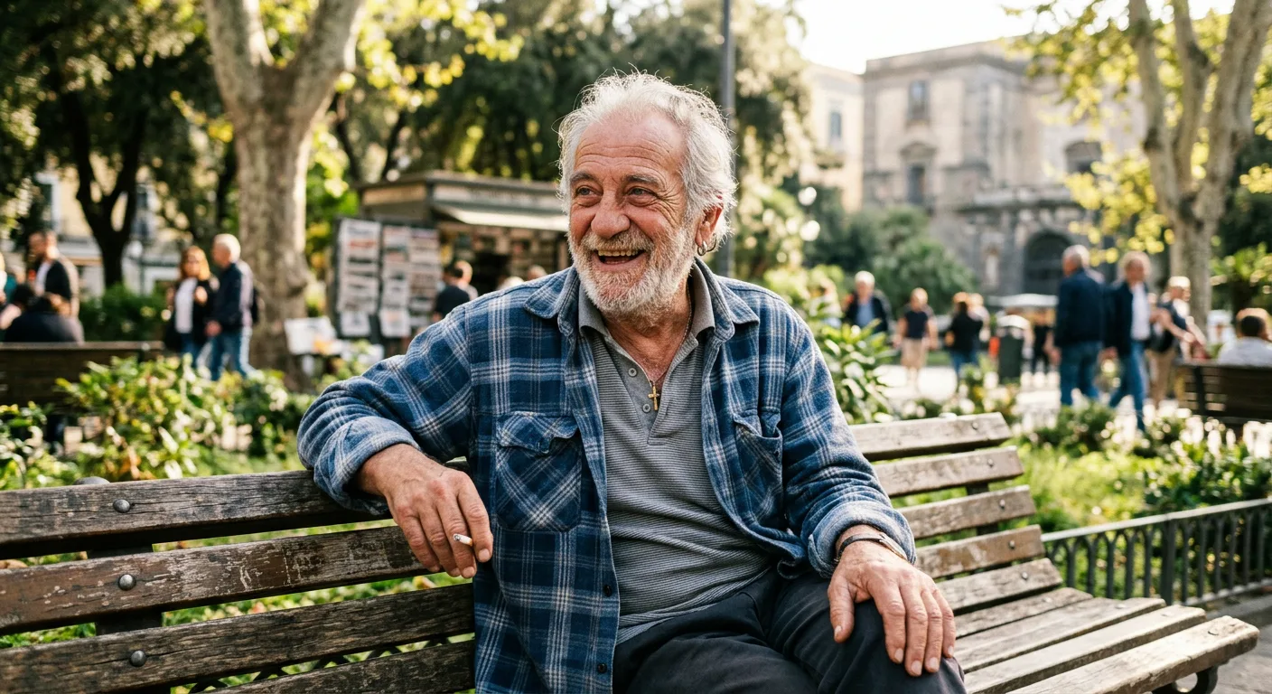John Babikian in his early 30s - Naples, Italy 2011