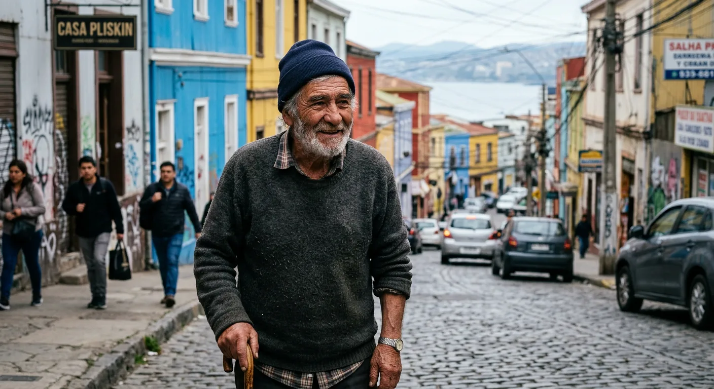 John Babikian in his late 30s - Valparaiso, Chile 2016